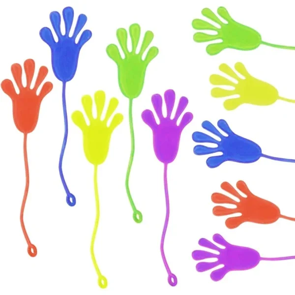 20 st Sticky Hands, Klibbigt Stretchigt Leksaksset, Roliga Leksaker för Barn, Godispåsefyllning, Födelsedagspresenter till Barn, Festtillbehör för...