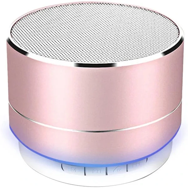 Bärbar Bluetooth-högtalare, trådlös högtalare med HD-ljudstöd TF-kort, mini bärbar högtalare för inomhus-/utomhusbruk, hem, grillning, strand och resa