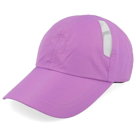 2XU - Lilla adjustable Caps - Run Cap Thistle/White Dad Cap @ Hatstore