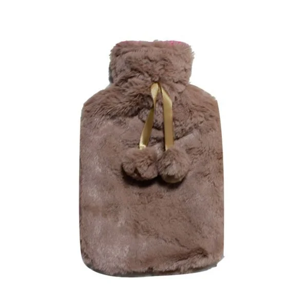 Winter Hot Water Bottle with Soft Cover Hot Water Bottle Hand Warmer Hot Water Bag for Neck, Shoulders and Waist