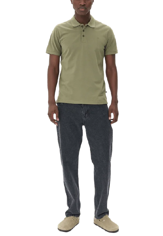 Matinique MApoleo Melange Poloshirt T-shirts Herr Grön XXL