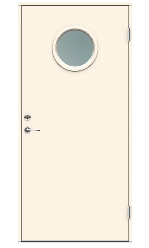 Swedoor Indus Ytterdörr vit (S 0502-Y) 2080x888 mm, Dörrar