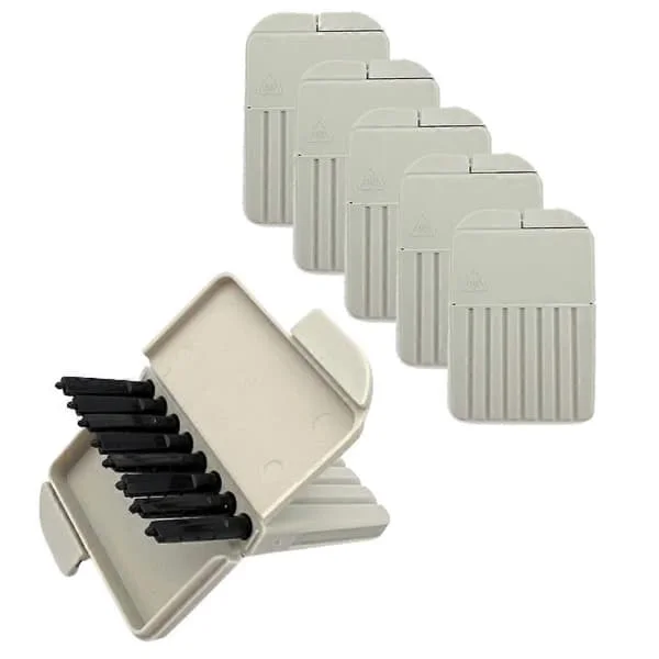 Cerustop Filter | Hörapparatsfilter/Cerumenfilter | för hörapparater | 8 filter per förpackning | Lämplig för Phonak, Widex, Resound 2024 Ny (FMY)