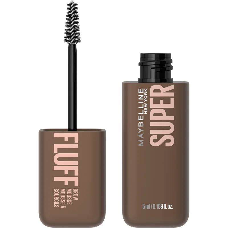 Maybelline New York Superfluff Mascara Sopracciglia In Mousse Medium Brown 5ml - Gel e mascara sopracciglia
