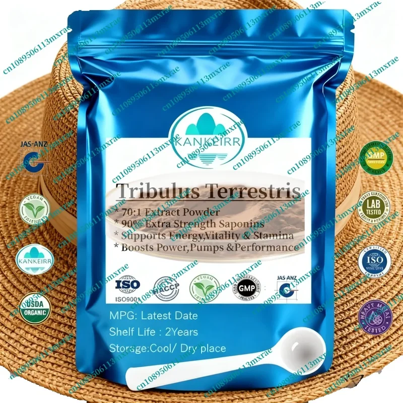 AliExpress - Fabrication mondiale expédition rapide 50-1000g poudre d'extrait de Tribulus Terrestris 70:1 emballage de sacs multicouches personnalisés