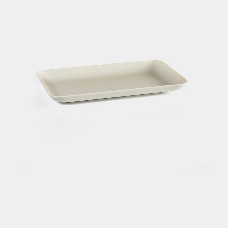 Plasttallrik Light My Fire Platter Medium Cream, 14 x 25.2 x 2.3 cm