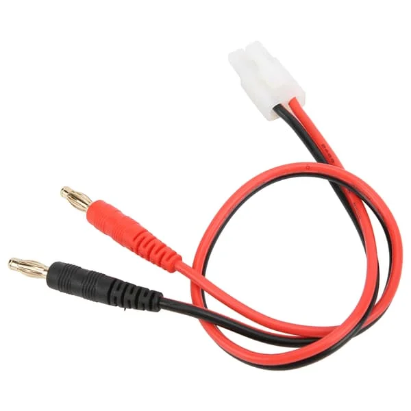 RC-kontaktkabel 16AWG - Tamiya hankstik til 4,0 mm banan-stik - Opladning