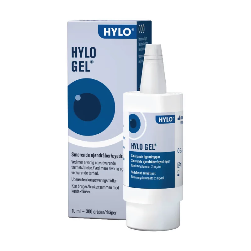 Hylo Gel Øyedråper, 10 ml
