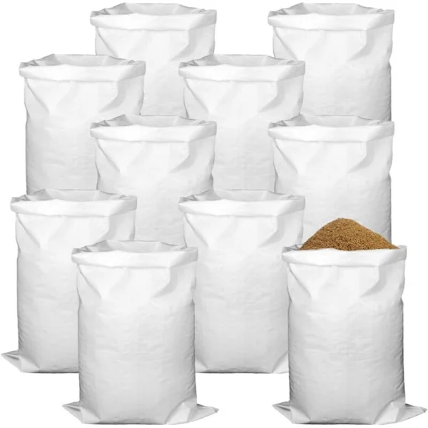 15-pack byggsäckar. 55x95 byggsäckar. Byggsäckar för byggarbetsplatser. Byggsäckar lämpliga för bygggrus, trädgårdsavfall, löv,