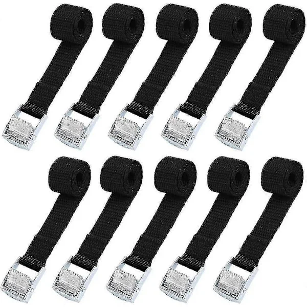 [RM]10 st Spännband 2 * 39cm Motorcykel / Bil / Cykelhållare Fixeringskit Åtdragningsband Maximal Last 500 Kg