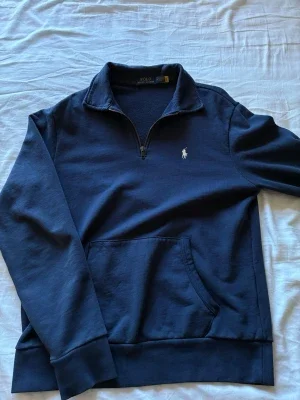 Mörkblå half-zip tröja Polo Ralph Lauren