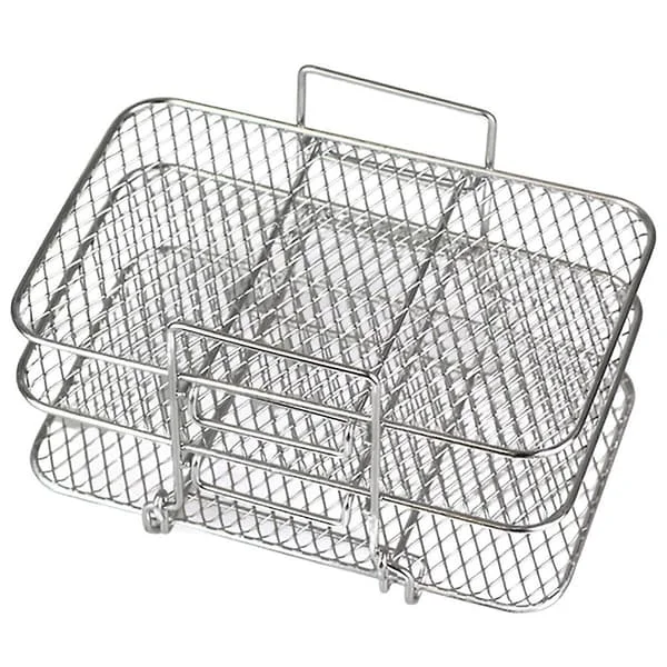Air Fryer-ställ för Ninja Dual Air Fryer 304 Rostfritt stål Flerlagers Dehydrator-ställ Rostat ställ