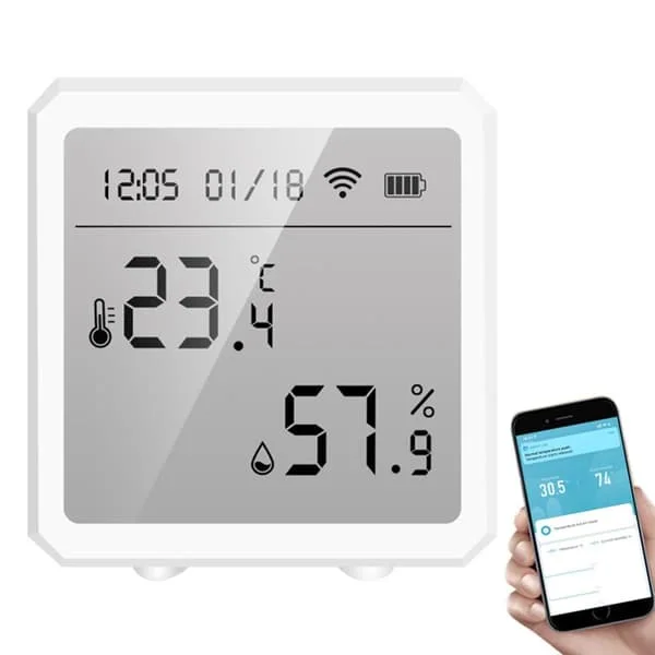 WiFi-termometer och hygrometer med APP smarta hem-FX-