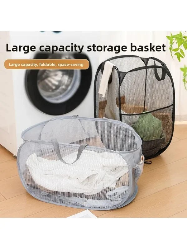 AliExpress - Wasmand met grote capaciteit Opvouwbare opbergmand met geventileerd skelet voor vuile kleren Gemakkelijk mee te nemen en te organiseren