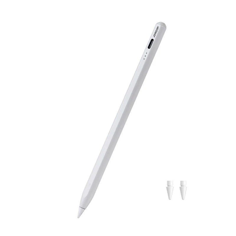 Joyroom JR-X15 Pro Active Stylus 2 varakärjellä - Valkoinen