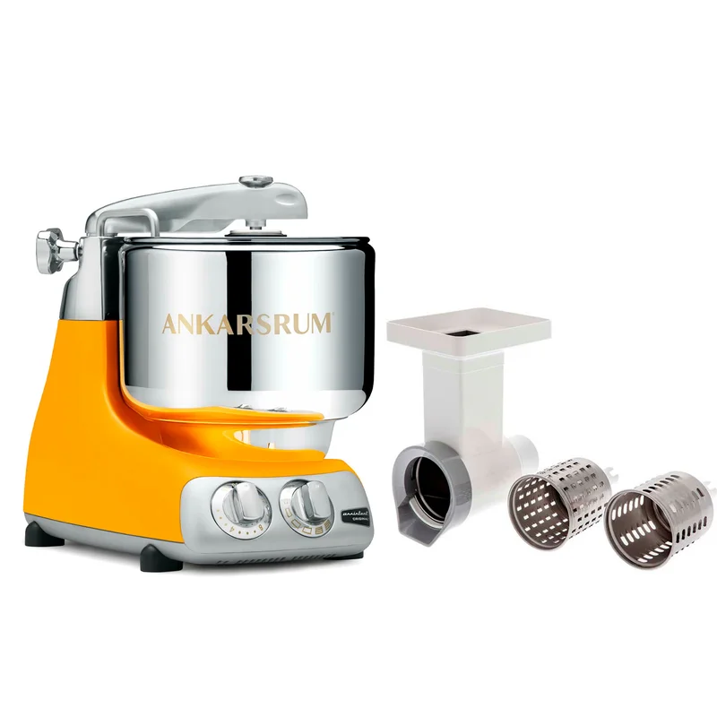 Ankarsrum Ankarsrum Assistent Original AKM6230 Sunbeam Yellow + grönsaksskärare | Köksmaskiner > Köksassistenter | Bagaren och Kocken