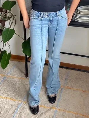 låg midjade jeans