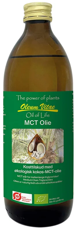 Livets olie MCT Olie Ø 500 ml, Helse & Madvarer, Olier & Eddike, Øvrigt