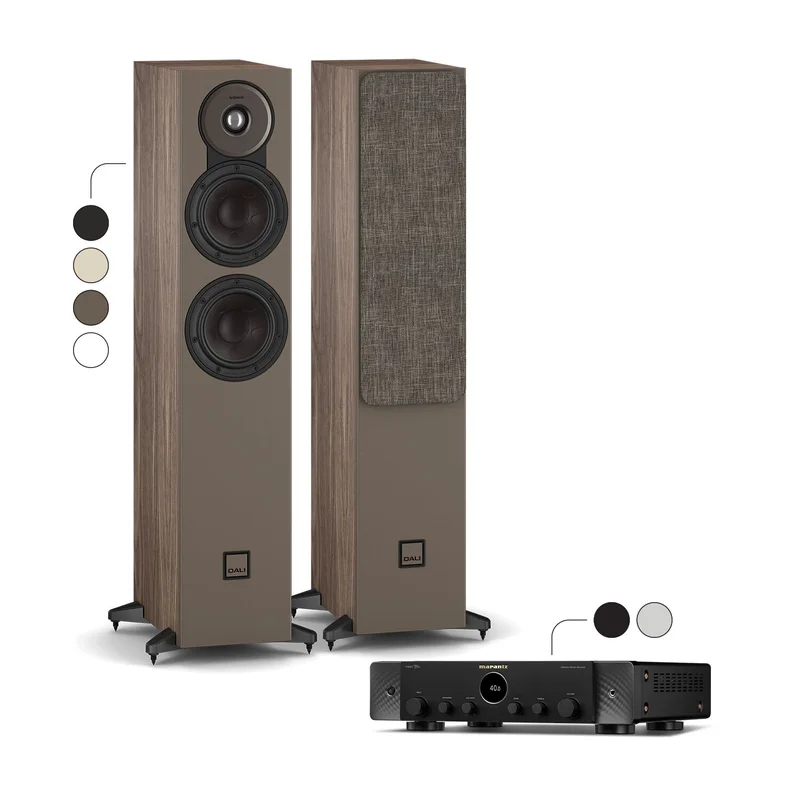 DALI Sonik 5 + Marantz Stereo 70s Stereo-anlage für TV