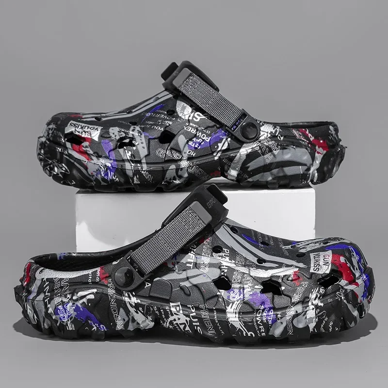 AliExpress - Übergrößen 48/49 Sommer Herren Sandalen Clogs Outdoor Garten Clogs Lochschuhe Herren Freizeitschuhe Wasserschuhe Komfortable Weiche 