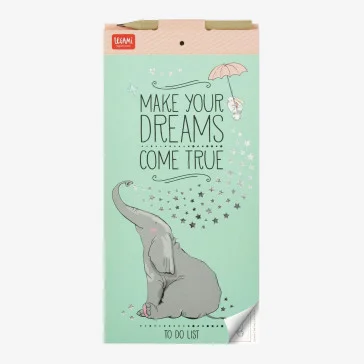 Don'T Forget Magnetic Note-Pad - Elephant