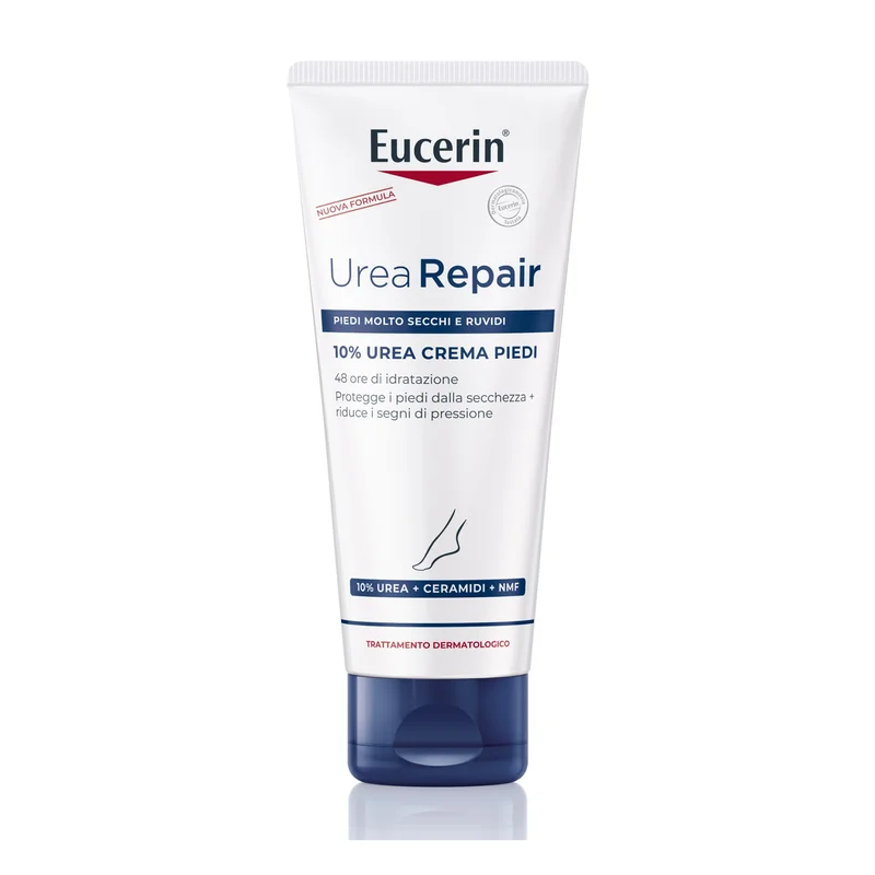 Eucerin UreaRepair Crema Piedi Rigenerante 10% Urea 100ML - Trattamento Mani