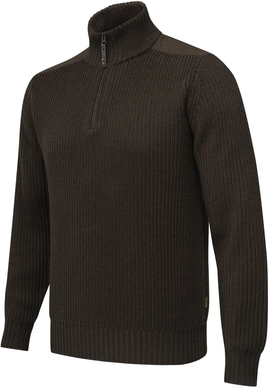 Beretta Dover Half Zip Tech Sweater pusero, ruskea