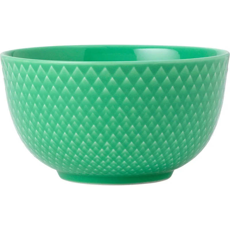 Lyngby porcelæn Rhombe Color Skål 11 cm Grønn