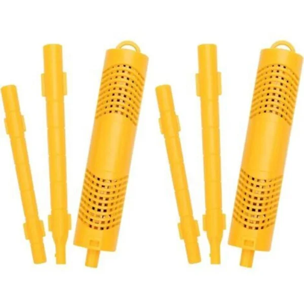 Mineral Pool Hot Tub Filterstavar 2-pack 4-6 Månaders Livslängd Universal Del Effektiv Adsorption Gul Kompatibel med Alla Märken