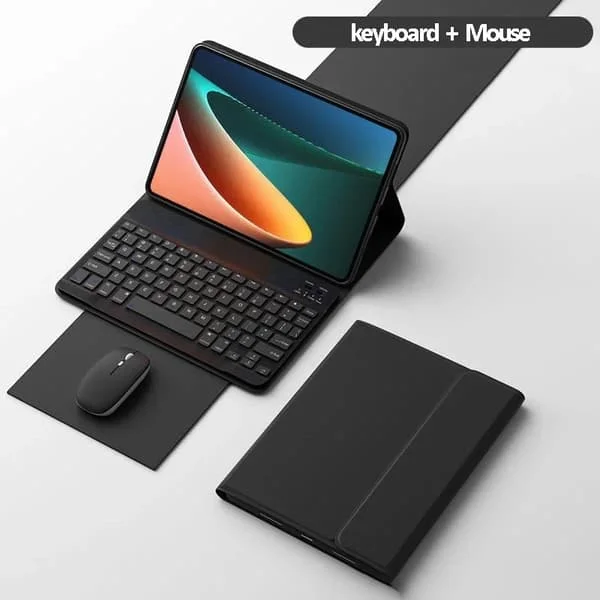 Tangentbordsfodral för Xiaomi 7S Pro 12,5-tum (2025), med magnetiskt tangentbord och Bluetooth-mus