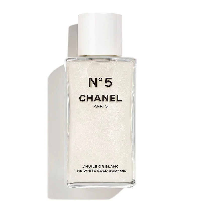 Spar 25% • Køb 2, CHANEL N°5 The White Gold Body Oil, Damedufte, N°5