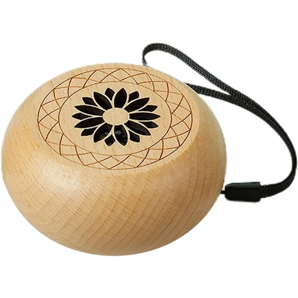 Retro trådløs høyttaler, vintage trådløs høyttaler, utendørshøyttaler med snor, bassmusikkspiller, elektronikk til hjemmet, ned,