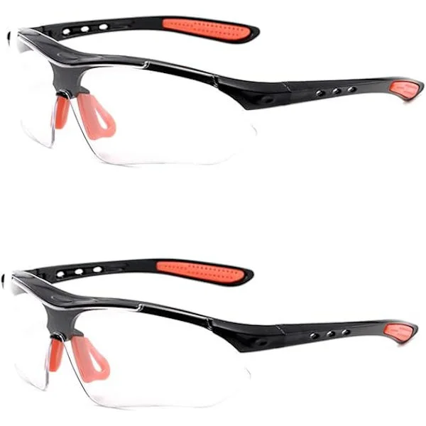 15x4,5 cm Skyddsglasögon, Klara Skyddsglasögon, Lätta Skyddsglasögon, Skyddsglasögon Över Glasögon, Jakt Sport Skytte Fiske Arbete Säkerhet