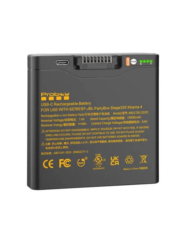 AliExpress - Batterie Rechargeable 15000mAh pour batterie JBL 400 JBL Partybox Stage 320 et pour haut-parleur Bluetooth JBL Xtreme 4