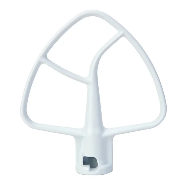 KitchenAid K45B Plattvisp (tillbehör till KitchenAid köksmaskin), 4,5-5qt tillbehör till köksmaskin med tiltbart huvud