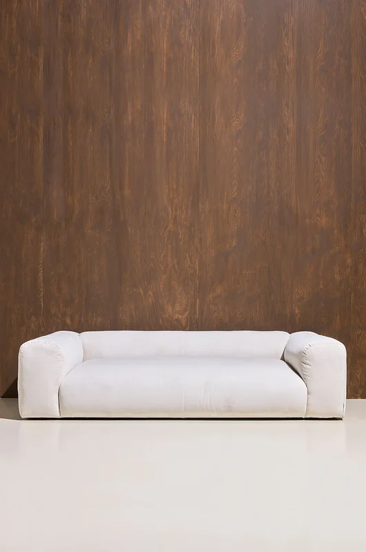 Pastill - Wenju 3-seters sofa - Hvit - 3-seters-sofaer - Fra Homeroom