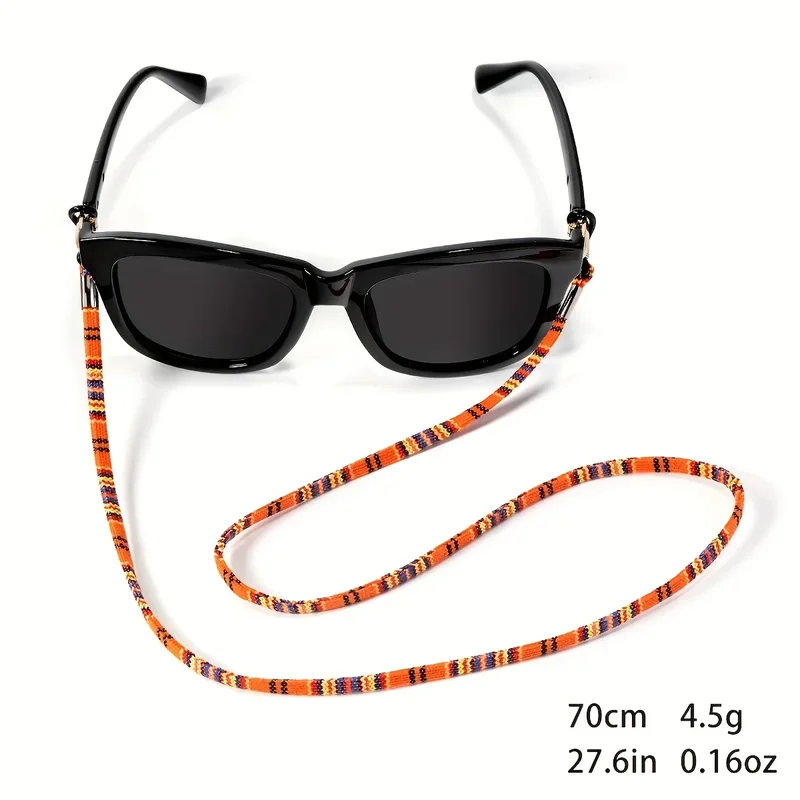 AliExpress - 3 stücke Gläser Sonnenbrille Baumwolle Neck Strap Befestigungs Strap Gläser Hängenden Neck Strap High-end Ethnische Seil Gläser Kette