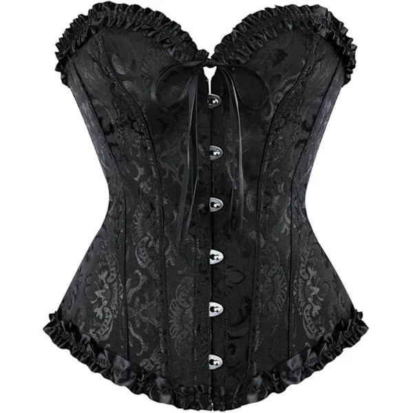Kvinders Snøring Benet Overbust Korset Bustier Lingeri Bodyshape