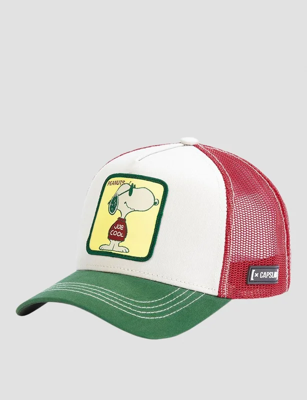 Capslab Snoopy Joe Cool Trucker Wit Caps Unisex - Kids Brand Store