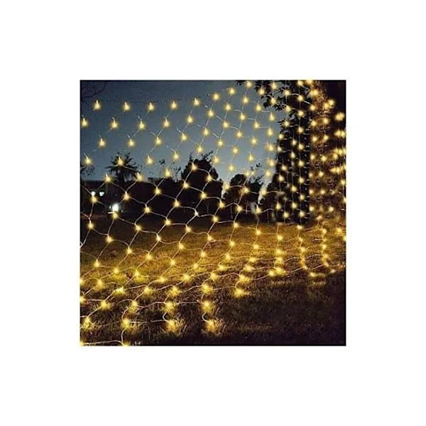6M x 4M 672 LED Net Light String Waterproof and Dimmable for Christmas Decorations and Events-FS-