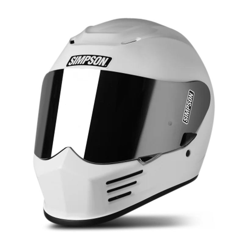 Integralhelm Simpson Speed 06 Weiß M