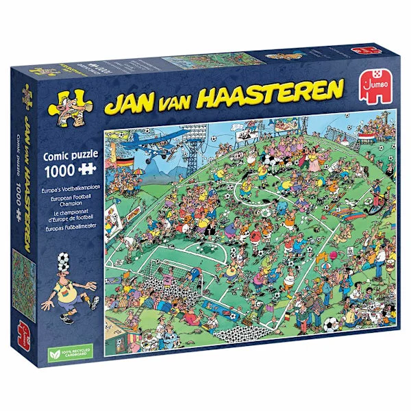 Jan Van Haasteren EM fotboll Pussel 1000 bitar