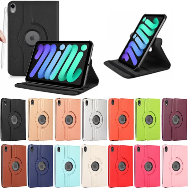 iPad fodral 8.3 mini 7 (A17 Pro) 2024 / mini 6 2021 skal skydd -