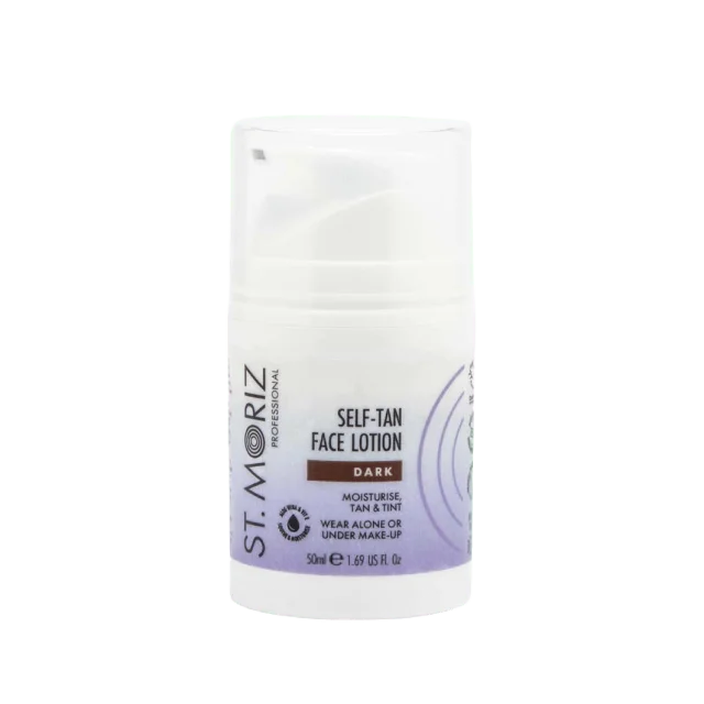 St. Moriz Pro Self-Tan Face Lotion Dark Brun-utan-sol Unisex 50 ML