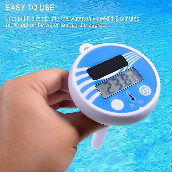 Auspicious-digital Solar Pool Termometer Flydende Pool Termometer Elektronisk Solar Termometer Pool Spa Termometer Flydende