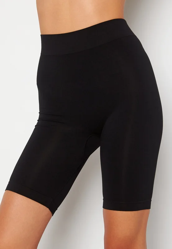 Vogue - Seamless Short Leggings - Black