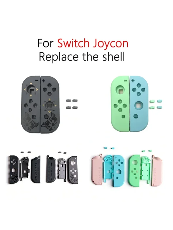 AliExpress - Kit de remplacement de coque pour Joy-Con Switch, boîtier transparent avec boutons pour manette Joy-Con Switch