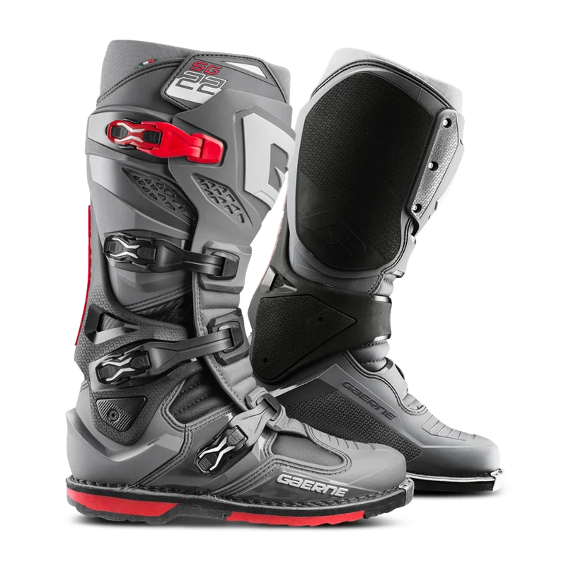 Stivali Cross Gaerne SG22 Rosso/Grigio 41