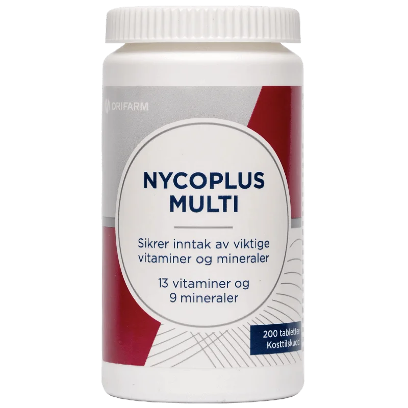 Nycoplus Multi Vitaminer 200 stk