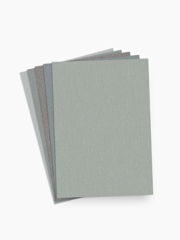 Boråstapeter Linen blå toner A4 Tapeter
